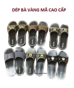 Dép vàng mã nữ