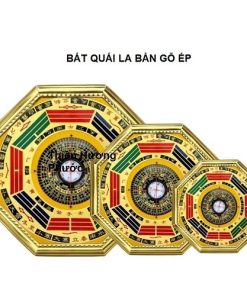 Bát quái la bàn gỗ ép
