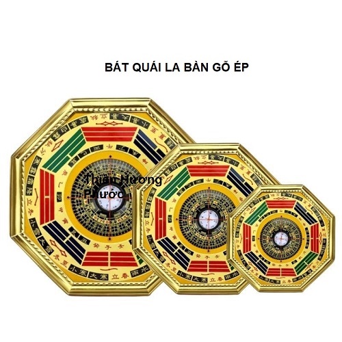 Bát quái la bàn gỗ ép