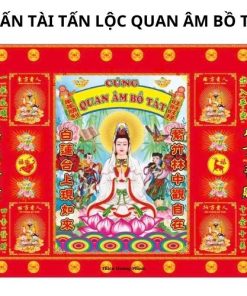 Tấn tài tấn lộc quan âm bồ tát