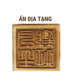 Ấn địa tạng gỗ thị