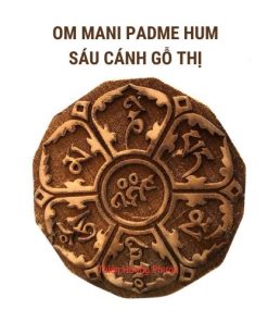 Ấn triện gỗ thị om mani padme hum