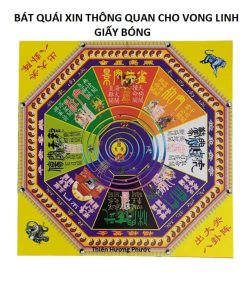 Bát quái giấy thông quan vong linh