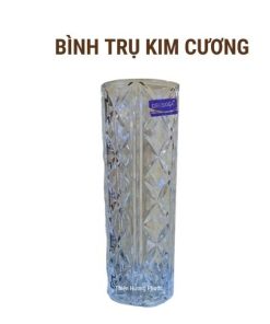 Bình hoa thủy tinh kim cương 1 cái