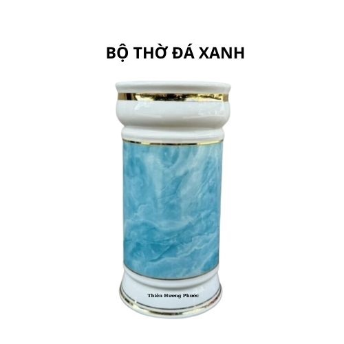 Bộ thờ cúng đá xanh 1