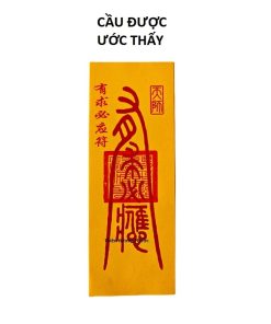 Bùa cầu được ước thấy