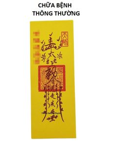 Bùa chữa bệnh thông thường