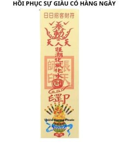 Bùa hồi phục sự giàu có hàng ngày 1c