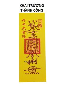 Bùa khai trương thành công
