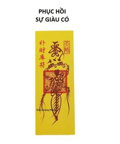 Bùa phục hồi sự giàu có