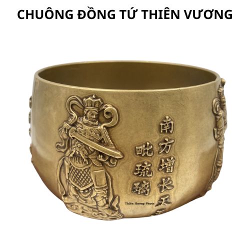 Chuông đồng hộ pháp 1 cái