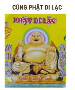 Cúng phật di lạc 1 bộ