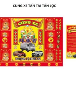 Cúng xe tấn tài tấn lộc 1c