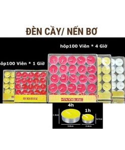 Nến bơ đèn cầy bơ 2giờ