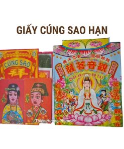 Giấy cúng sao hạn 1 bộ