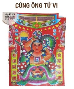 Giấy cúng tử vi đại đế 1 bộ