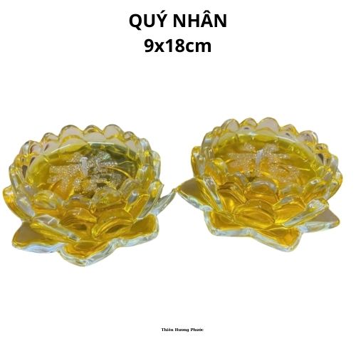 Nến ly quý nhân 1 cặp