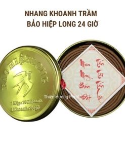Nhang vòng trầm hộp thiêc
