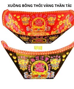 Xuồng bông thỏi vàng thần tài 1c