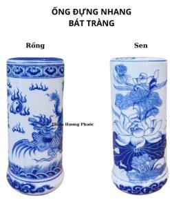 Ống đựng nhang bát tràng