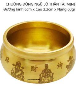 Chuông đồng mini