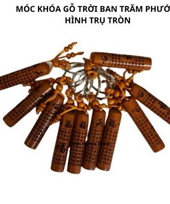 Móc khóa gỗ trời ban trăm phước