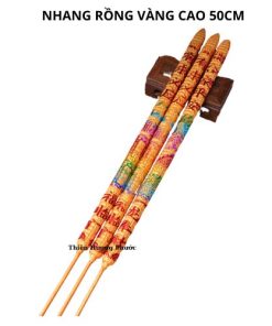 Nhang rồng vàng nổi 3 cây