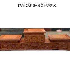 Tam cấp ba gỗ hương